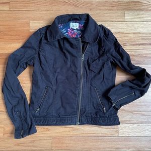Levi’s black zip cotton jacket